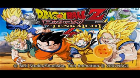 Dragón Ball Budokai Tenkaichi 4 para PSP descarga ya iso.